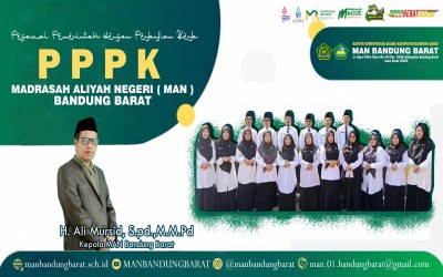 UCAPAN RASA TERIMAKASIH, DARI KAMI P3K MAN BANDUNG BARAT